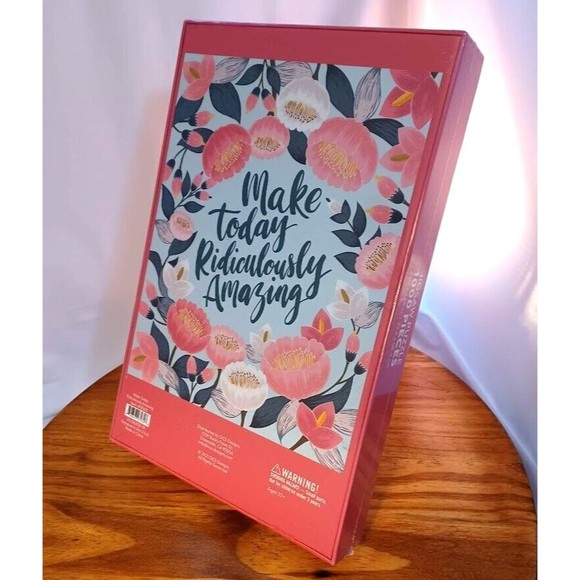 JIGSAW PUZZLE 1000 Piece Make Today RIdIculously Amazing Floral Ocs Designs NEW - Picture 2 of 5